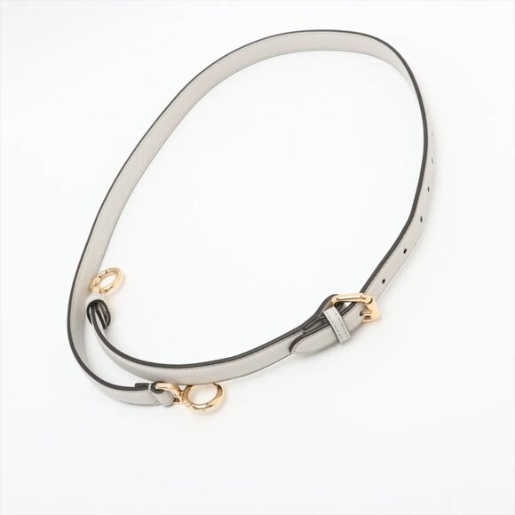 Fendi Peek-a-boo ICU Co., Ltd. Medium Leather 2 Way Handbag Gray 8BN321 - Picture 7 of 13